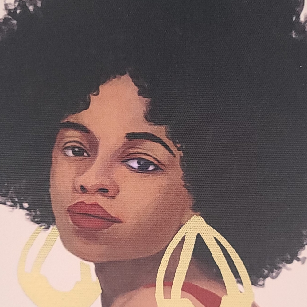 Girlie Portrait Canvas Wall Art - Picture 4 of 8